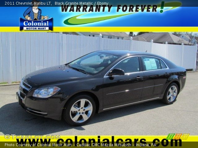 2011 Chevrolet Malibu LT in Black Granite Metallic