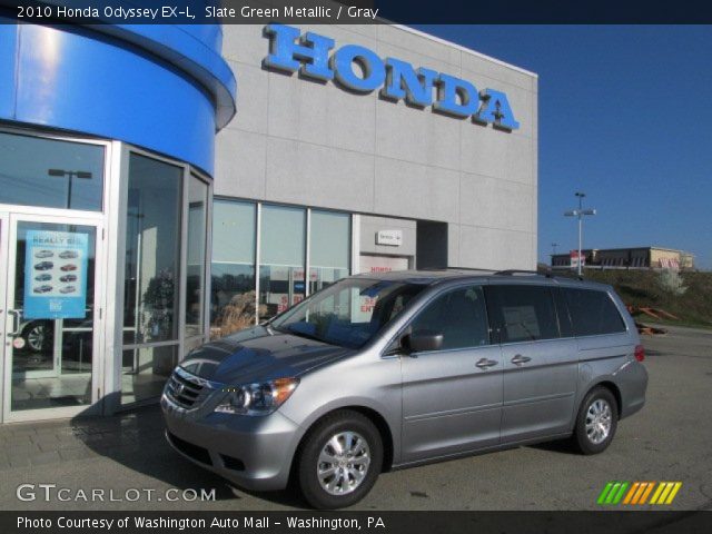 2010 Honda Odyssey EX-L in Slate Green Metallic