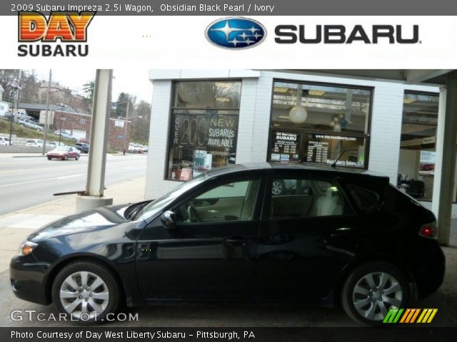 2009 Subaru Impreza 2.5i Wagon in Obsidian Black Pearl