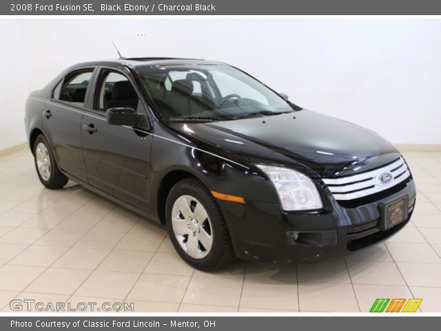 2008 Ford Fusion SE in Black Ebony