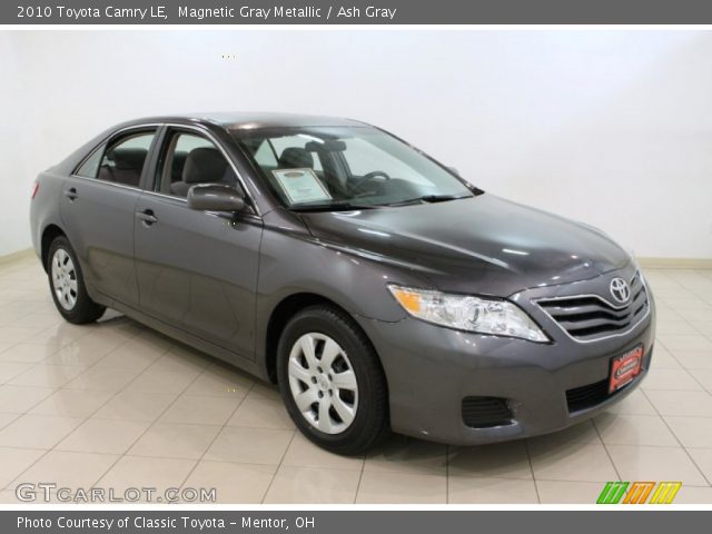 2010 Toyota Camry LE in Magnetic Gray Metallic