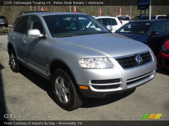 2005 Volkswagen Touareg V6 in Reflex Silver Metallic