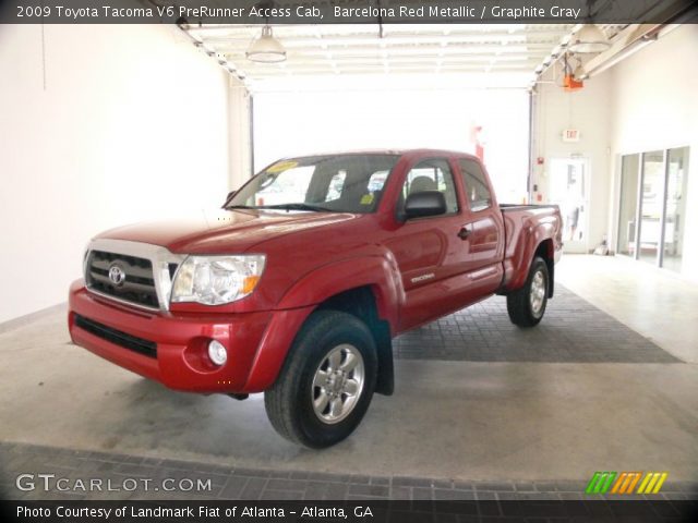 2009 Toyota Tacoma V6 PreRunner Access Cab in Barcelona Red Metallic