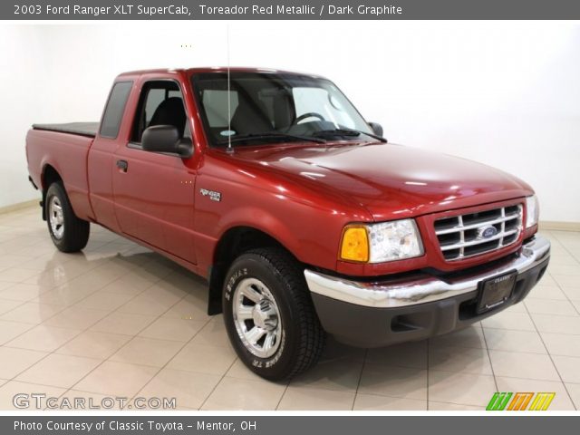 2003 Ford Ranger XLT SuperCab in Toreador Red Metallic