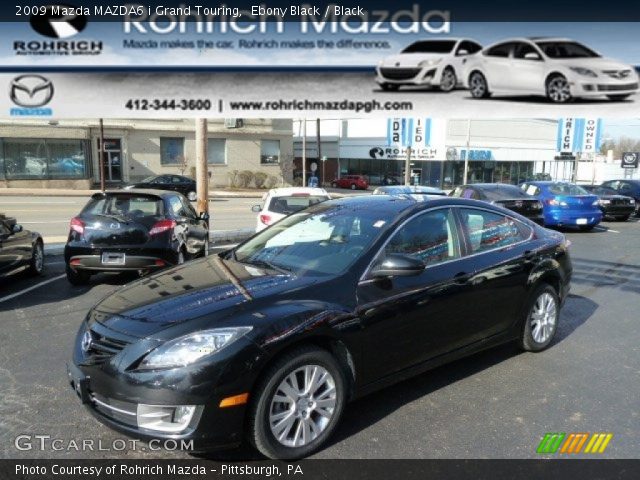 2009 Mazda MAZDA6 i Grand Touring in Ebony Black