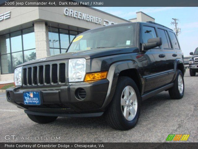2006 Jeep Commander 4x4 in Dark Khaki Pearl