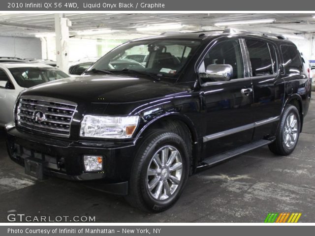 2010 Infiniti QX 56 4WD in Liquid Onyx Black