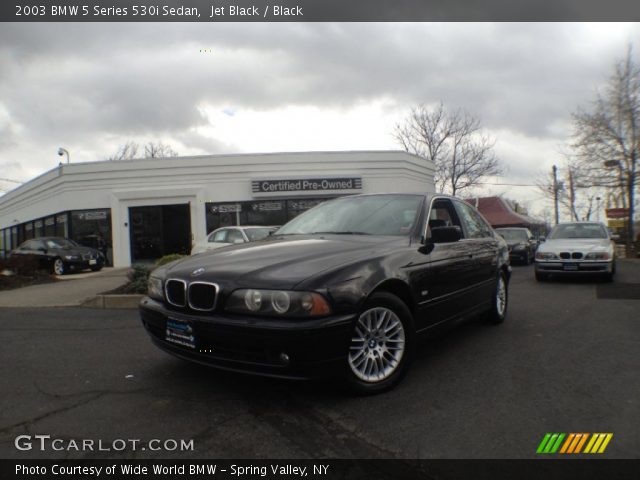 2003 BMW 5 Series 530i Sedan in Jet Black