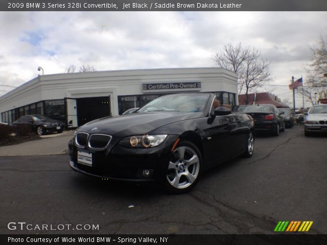2009 BMW 3 Series 328i Convertible in Jet Black