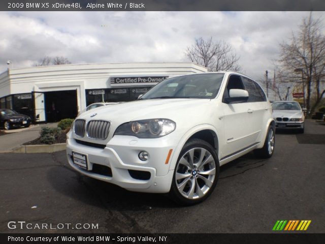 2009 BMW X5 xDrive48i in Alpine White
