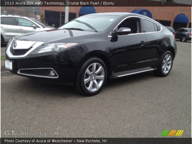 2010 Acura ZDX AWD Technology in Crystal Black Pearl