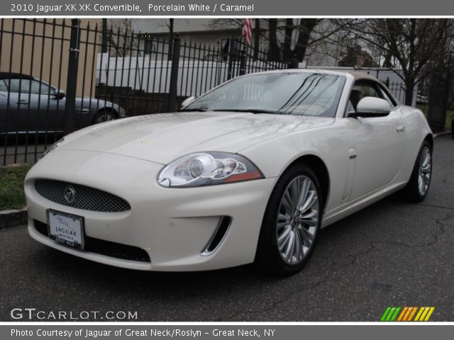 2010 Jaguar XK XK Convertible in Porcelain White