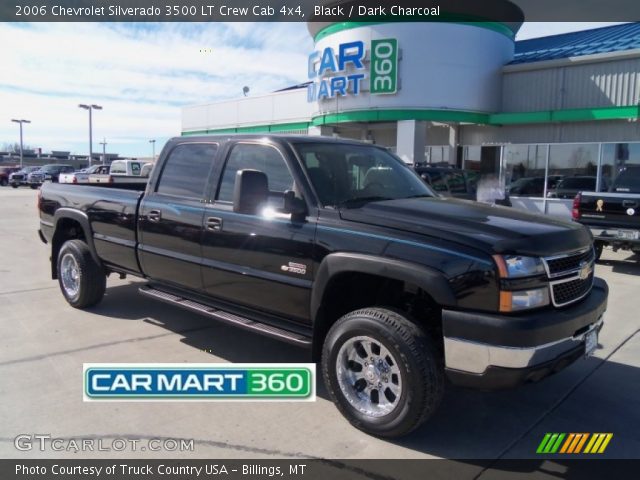 2006 Chevrolet Silverado 3500 LT Crew Cab 4x4 in Black