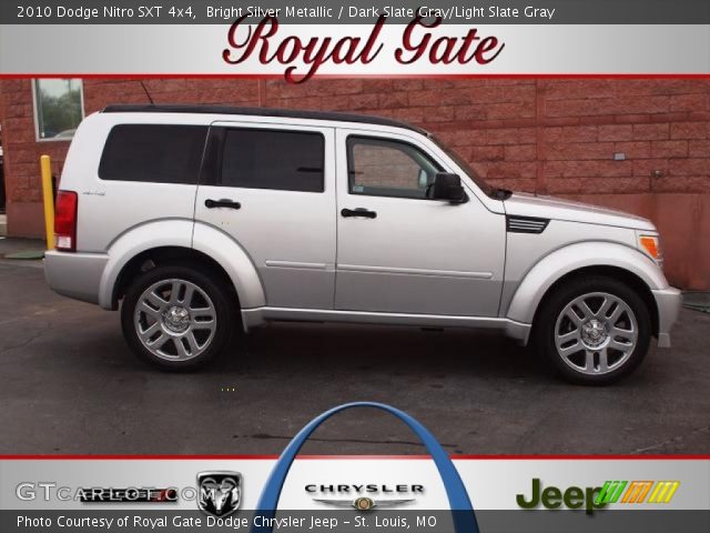 2010 Dodge Nitro SXT 4x4 in Bright Silver Metallic