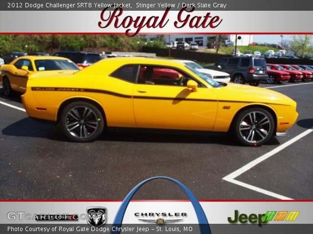 2012 Dodge Challenger SRT8 Yellow Jacket in Stinger Yellow