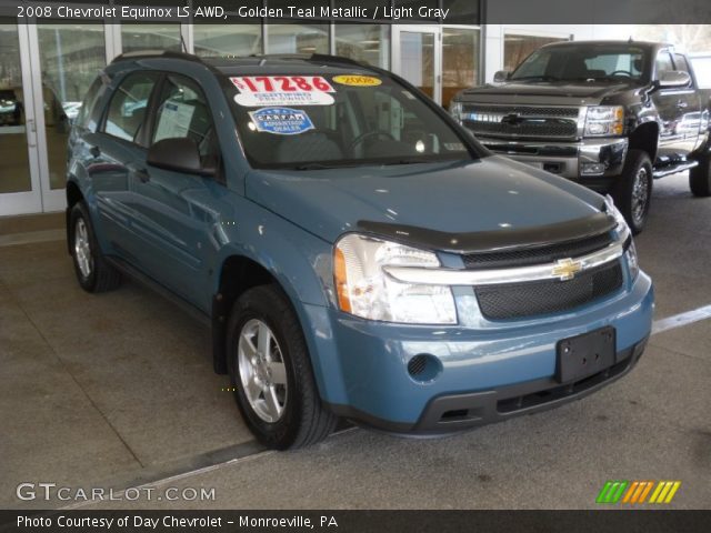 2008 Chevrolet Equinox LS AWD in Golden Teal Metallic