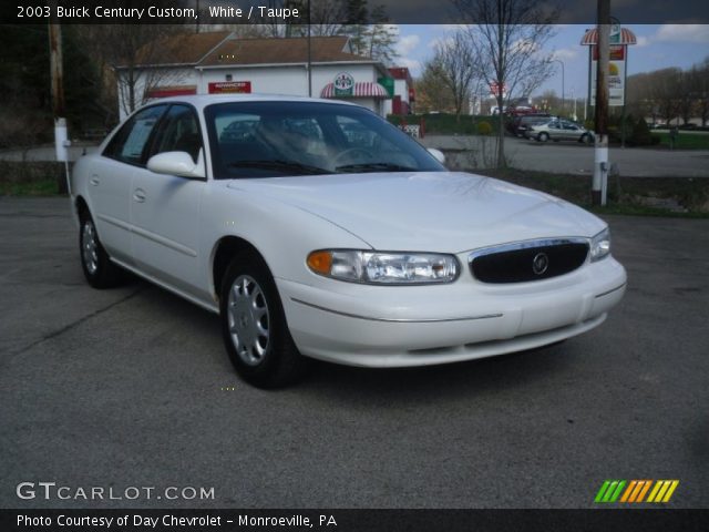 2003 Buick Century Custom in White