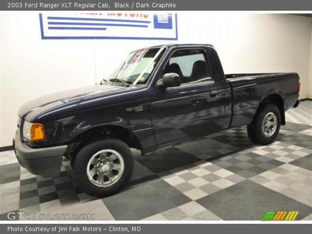 2003 Ford Ranger XLT Regular Cab in Black