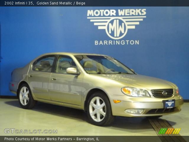 2002 Infiniti I 35 in Golden Sand Metallic