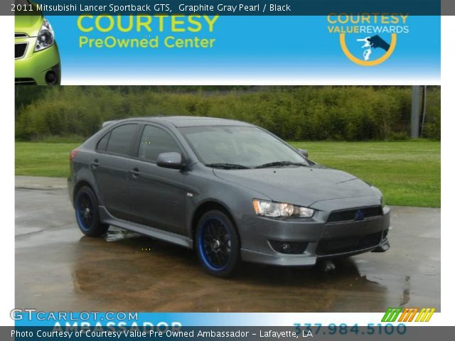 2011 Mitsubishi Lancer Sportback GTS in Graphite Gray Pearl