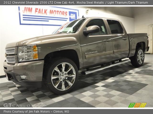 2012 Chevrolet Silverado 1500 LTZ Crew Cab 4x4 in Mocha Steel Metallic