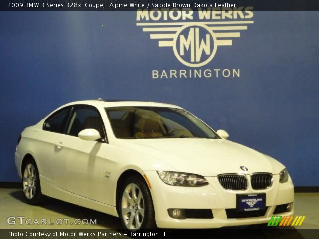 2009 BMW 3 Series 328xi Coupe in Alpine White