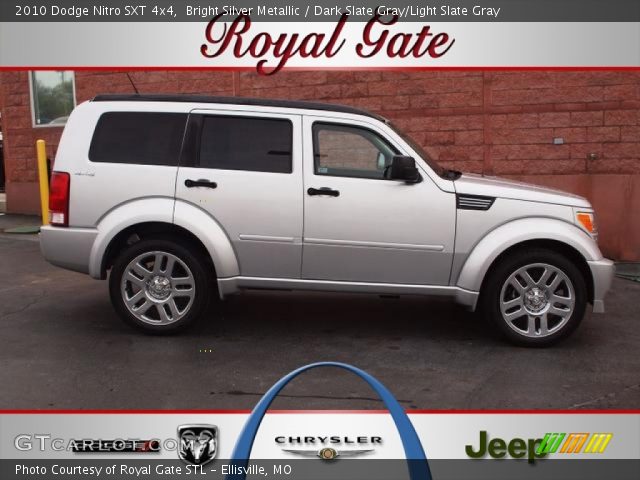 2010 Dodge Nitro SXT 4x4 in Bright Silver Metallic