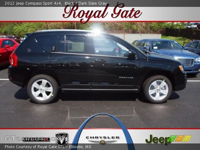 2012 Jeep Compass Sport 4x4 in Black