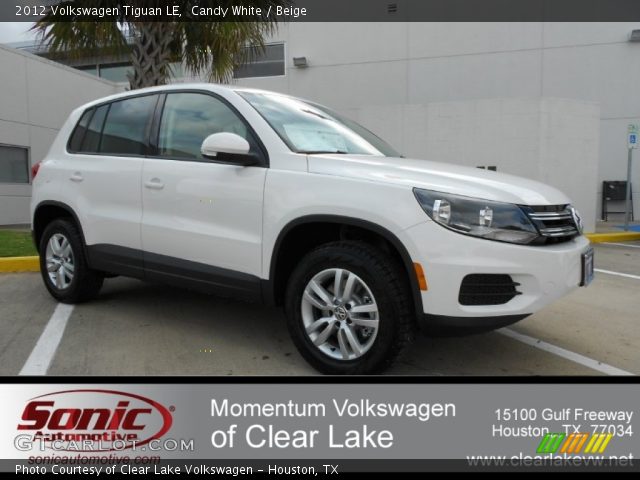 2012 Volkswagen Tiguan LE in Candy White