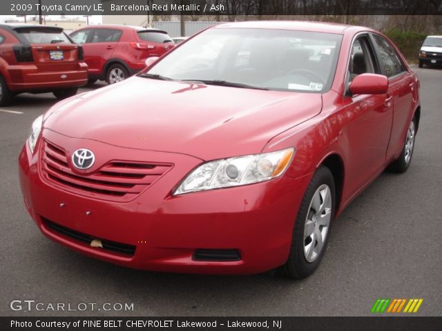 2009 Toyota Camry LE in Barcelona Red Metallic