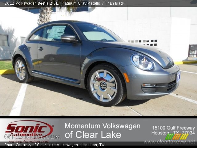 2012 Volkswagen Beetle 2.5L in Platinum Gray Metallic