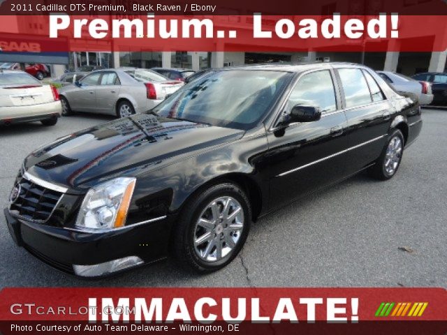 2011 Cadillac DTS Premium in Black Raven