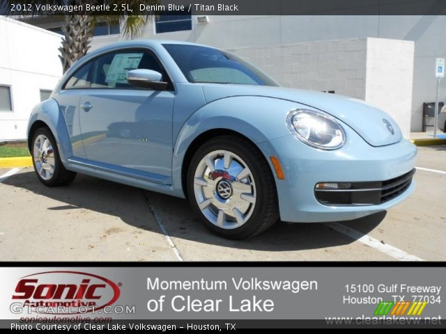 2012 Volkswagen Beetle 2.5L in Denim Blue