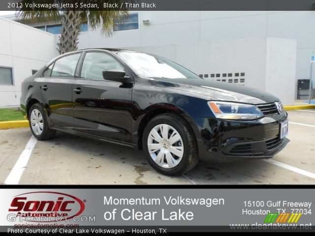 2012 Volkswagen Jetta S Sedan in Black