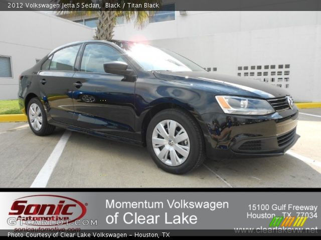 2012 Volkswagen Jetta S Sedan in Black