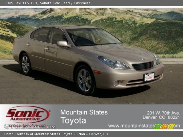 2005 Lexus ES 330 in Sonora Gold Pearl