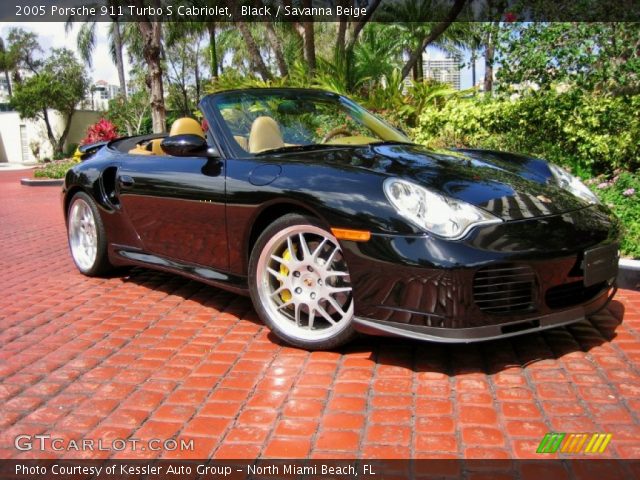 2005 Porsche 911 Turbo S Cabriolet in Black