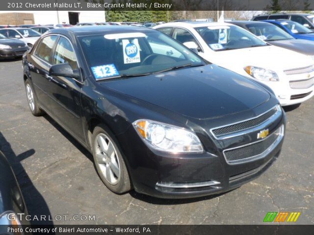 2012 Chevrolet Malibu LT in Black Granite Metallic