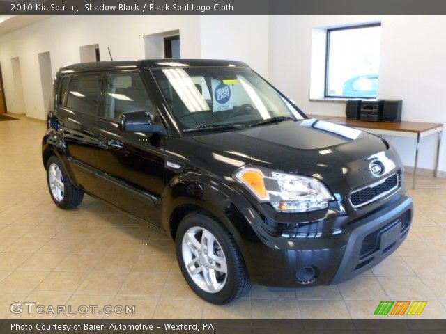 2010 Kia Soul + in Shadow Black