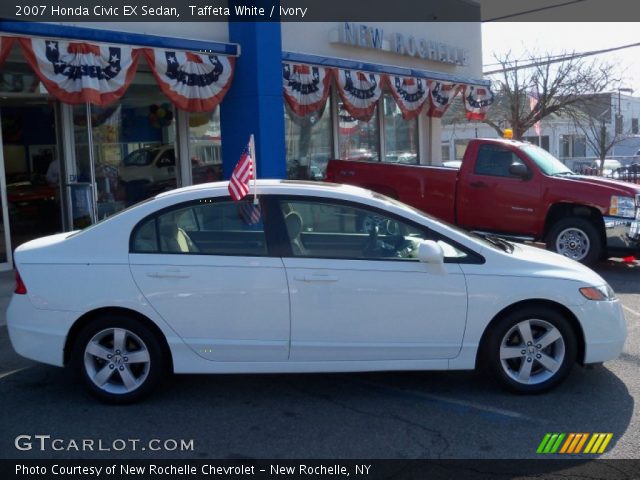 2007 Honda Civic EX Sedan in Taffeta White