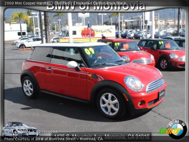2009 Mini Cooper Hardtop in Chili Red