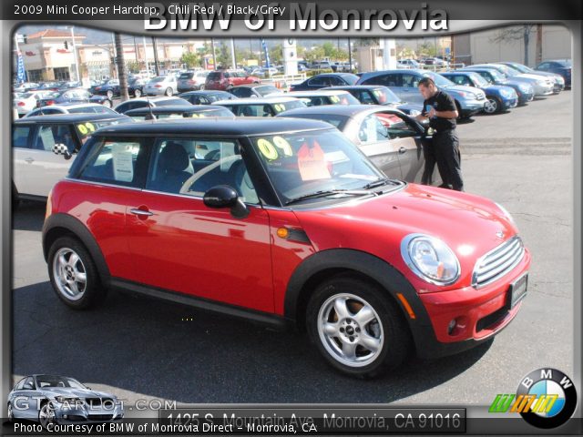 2009 Mini Cooper Hardtop in Chili Red