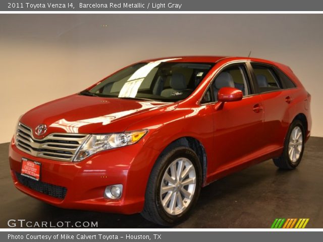 2011 Toyota Venza I4 in Barcelona Red Metallic