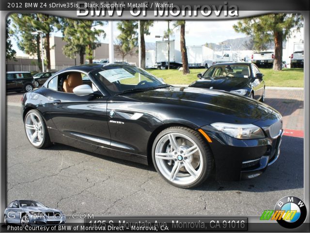 2012 BMW Z4 sDrive35is in Black Sapphire Metallic