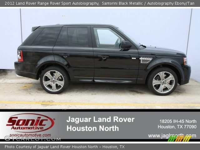 2012 Land Rover Range Rover Sport Autobiography in Santorini Black Metallic