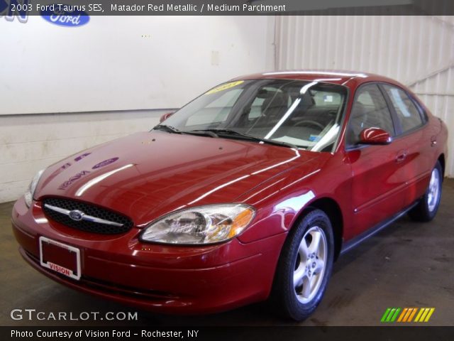 2003 Ford Taurus SES in Matador Red Metallic