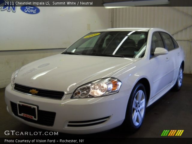 2011 Chevrolet Impala LS in Summit White