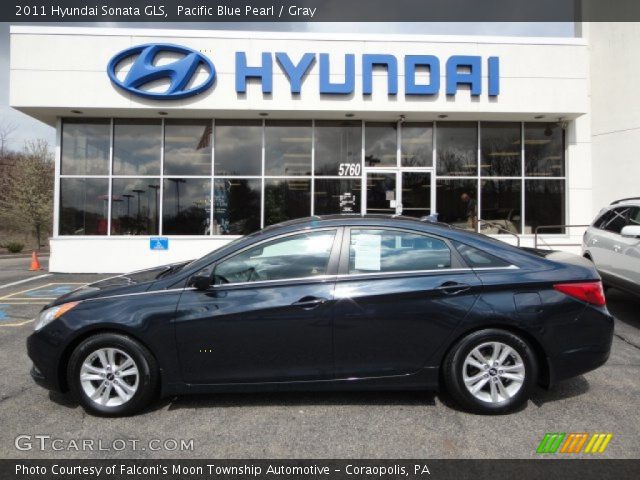 2011 Hyundai Sonata GLS in Pacific Blue Pearl