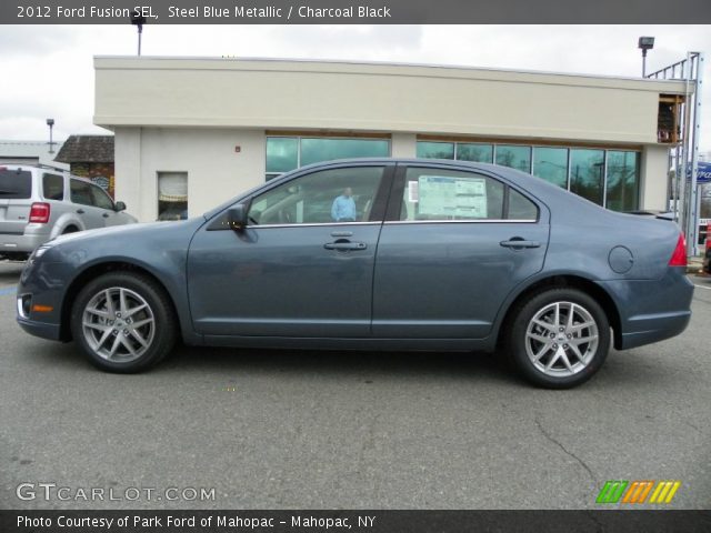 2012 Ford Fusion SEL in Steel Blue Metallic