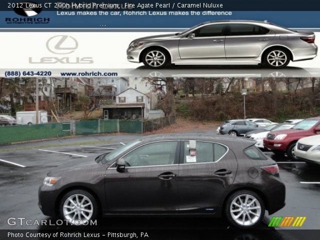 2012 Lexus CT 200h Hybrid Premium in Fire Agate Pearl